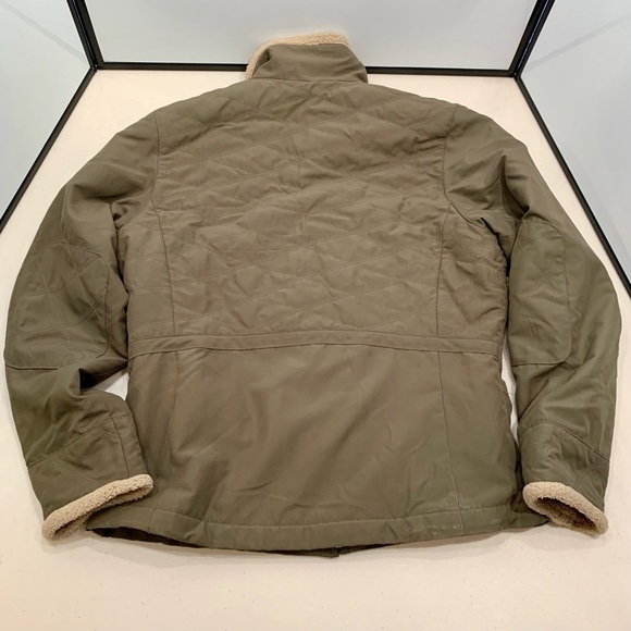 Pacific Trail Jacket Adult Size Small Olive Green Sherpa Lined Bomber Women - Picture 5 of 8